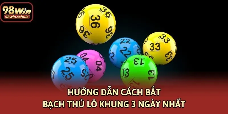 Hướng Dẫn Cách Bắt Bạch Thủ Lô Khung 3 Ngày Nhất